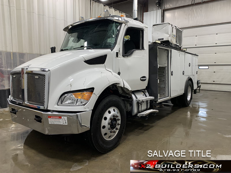 2023 Kenworth T600 Utility Crane Service Truck